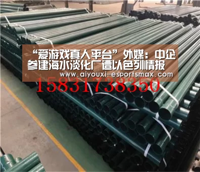 “爱游戏真人平台”外媒:中企参建海水淡化厂遭以色列情报部门反对(图3) 爱游戏体育平台